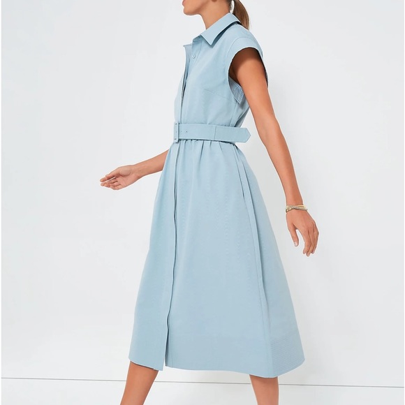 Slate Blue Chloe Dress - Picture 3 of 12